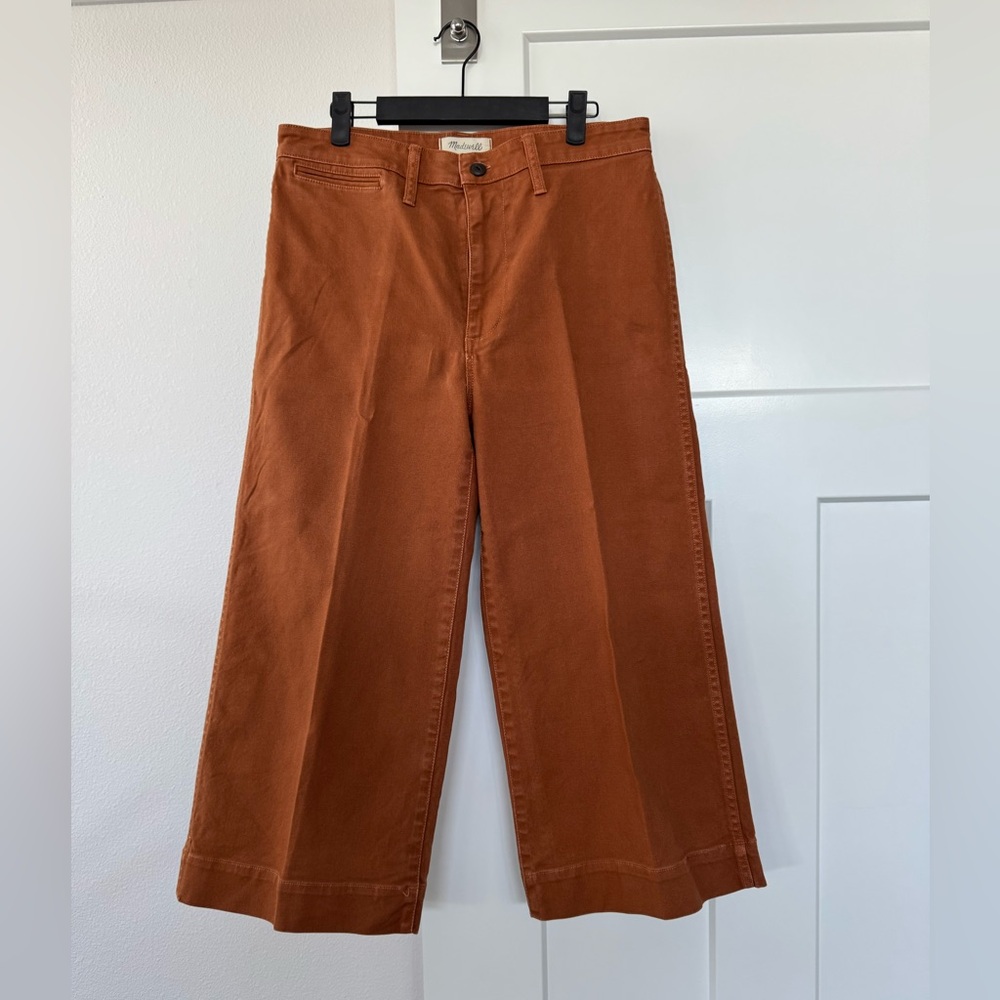 Madewell Terracotta Trousers